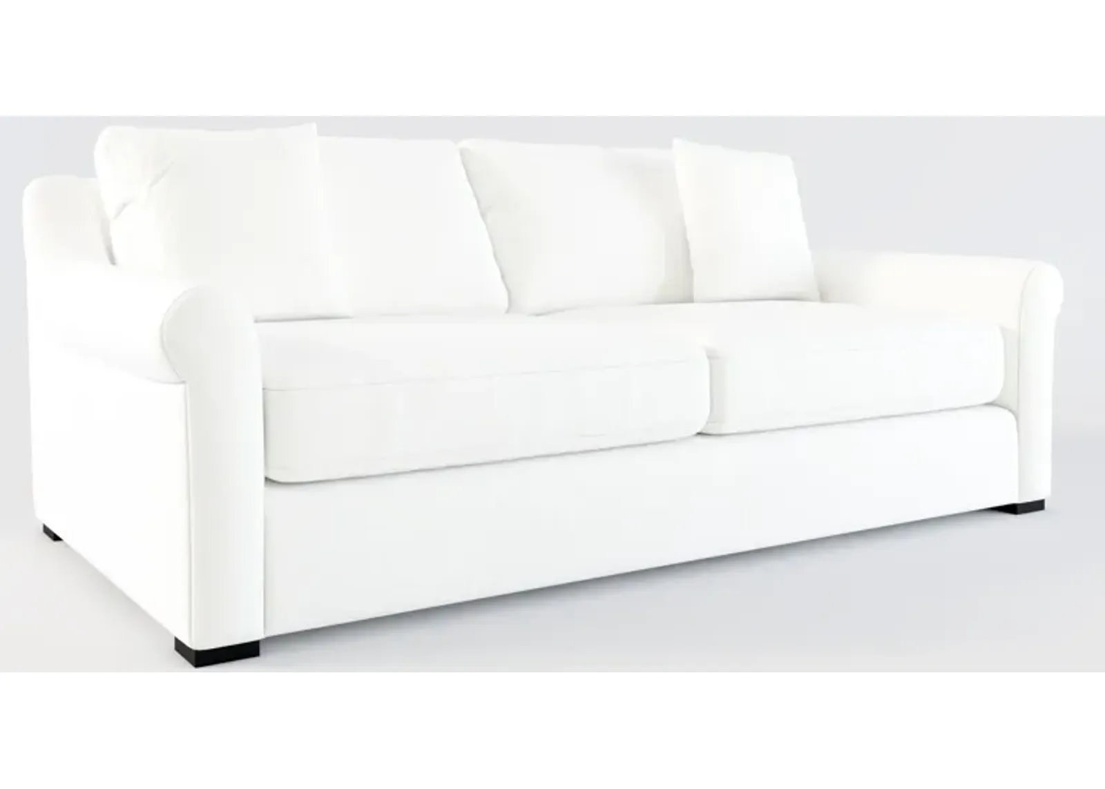 Bowery 87" Foam Comfort Sofa  - Contessa Vanilla