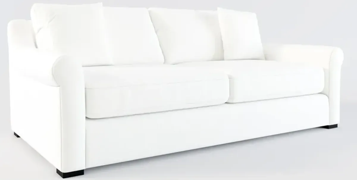 Bowery 87" Foam Comfort Sofa  - Contessa Vanilla