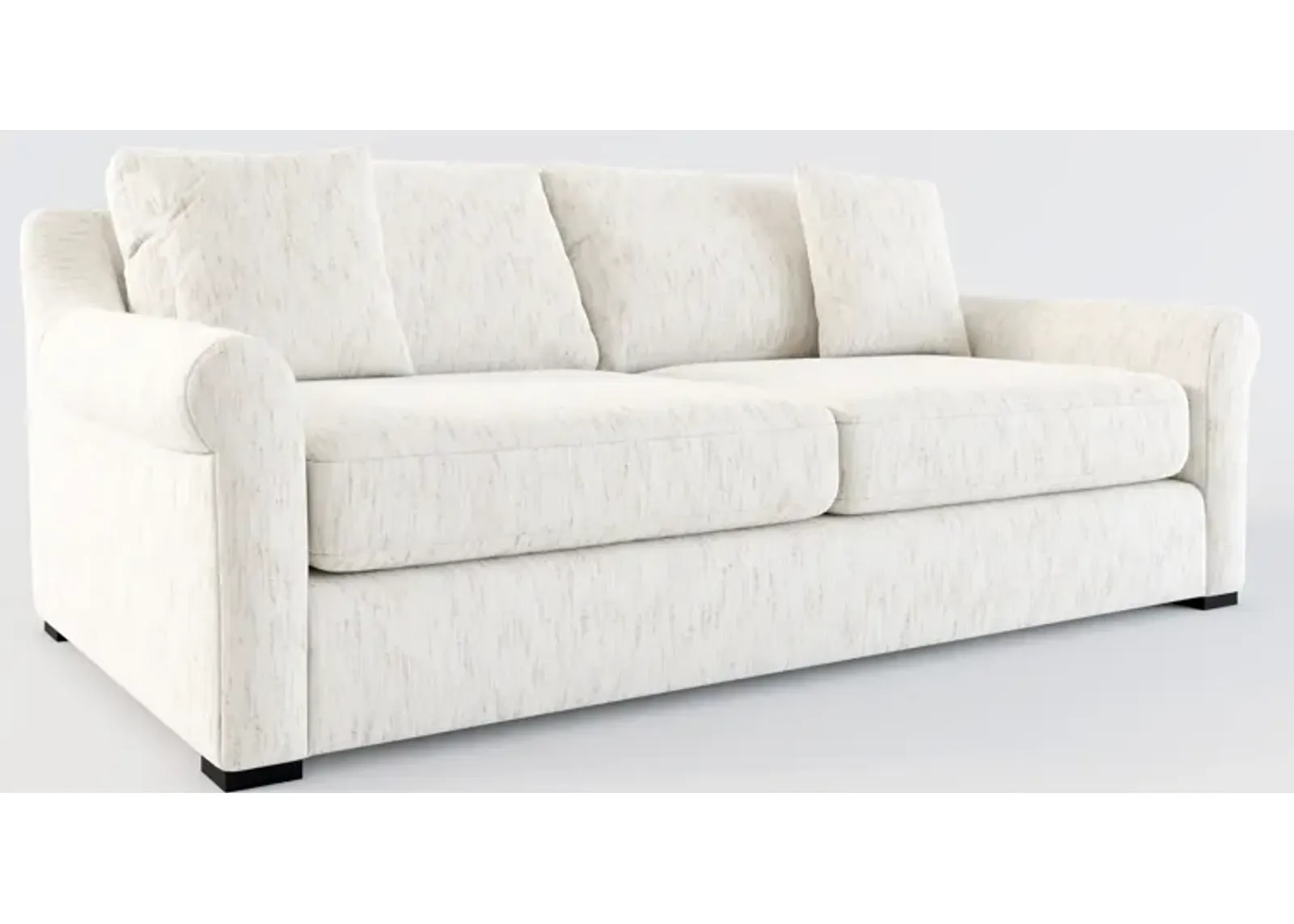 Bowery Foam Comfort 87" 25"D Sofa - P.T. Cream