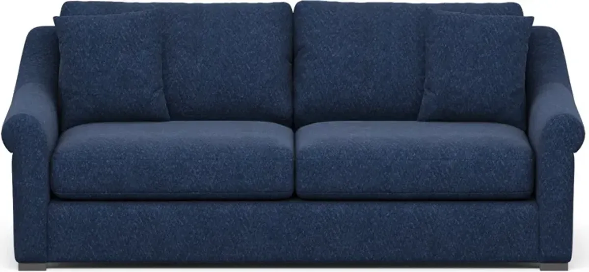 Bowery Foam Comfort 87" Sofa - Oslo Navy