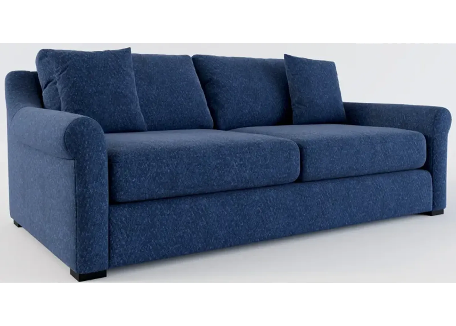 Bowery Foam Comfort 87" Sofa - Oslo Navy