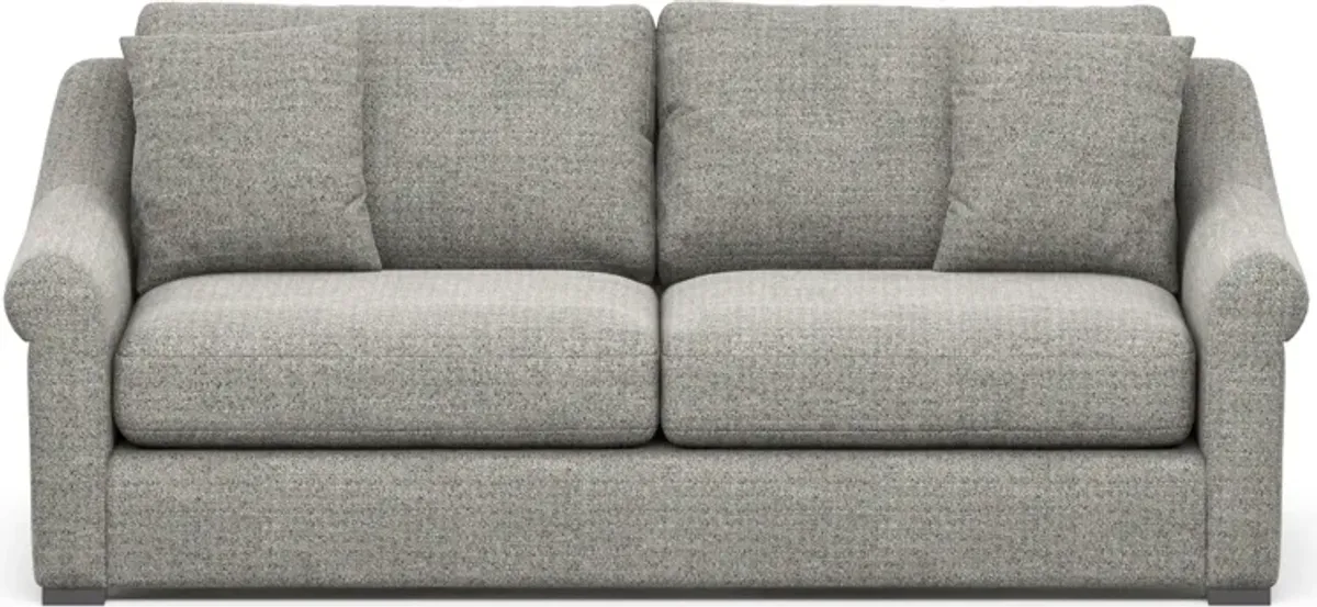 Bowery Foam Comfort 87" Sofa - Pandora Pepper