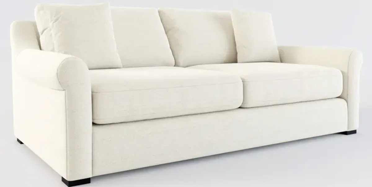 Bowery Foam Comfort 87" Sofa - Curious Pearl