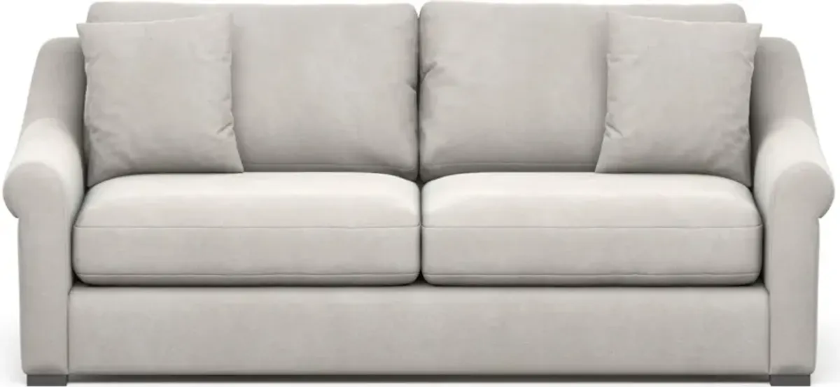 Bowery Foam Comfort 87" Sofa - Laurent Beach