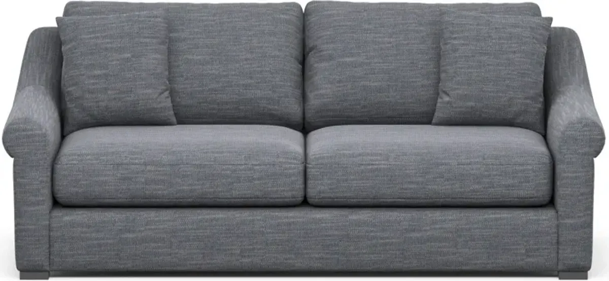 Bowery Foam Comfort 87" Sofa - Dudley Indigo