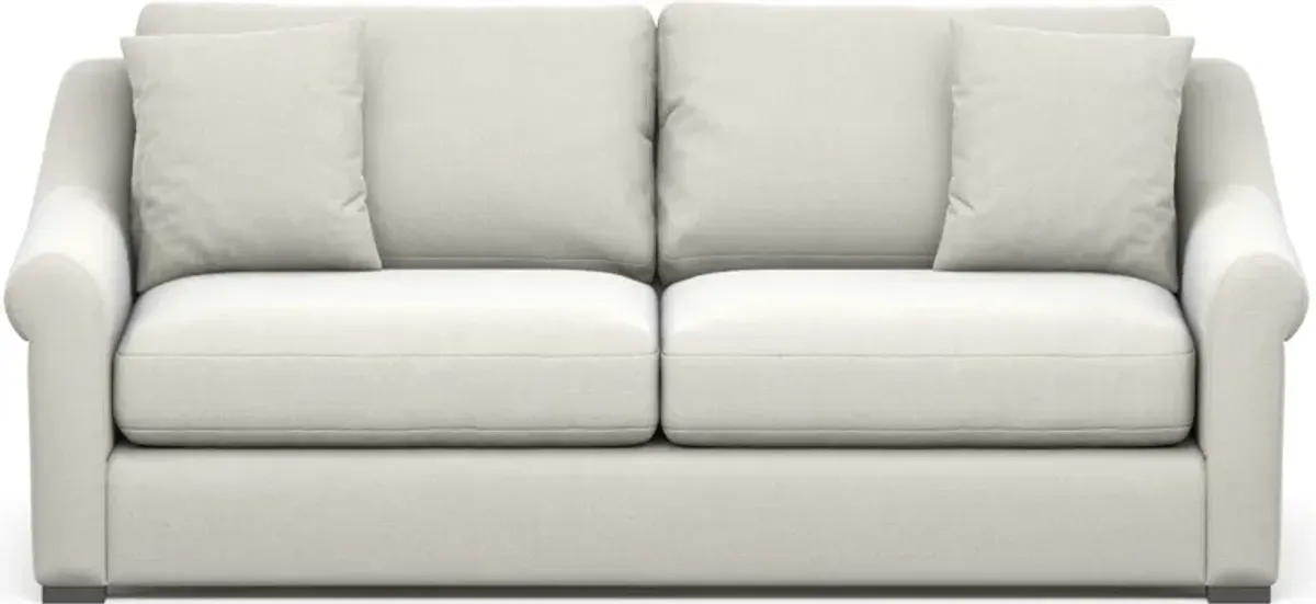 Bowery Foam Comfort 87" Sofa - Anders Ivory