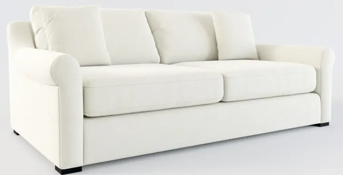 Bowery Foam Comfort 87" Sofa - Anders Ivory