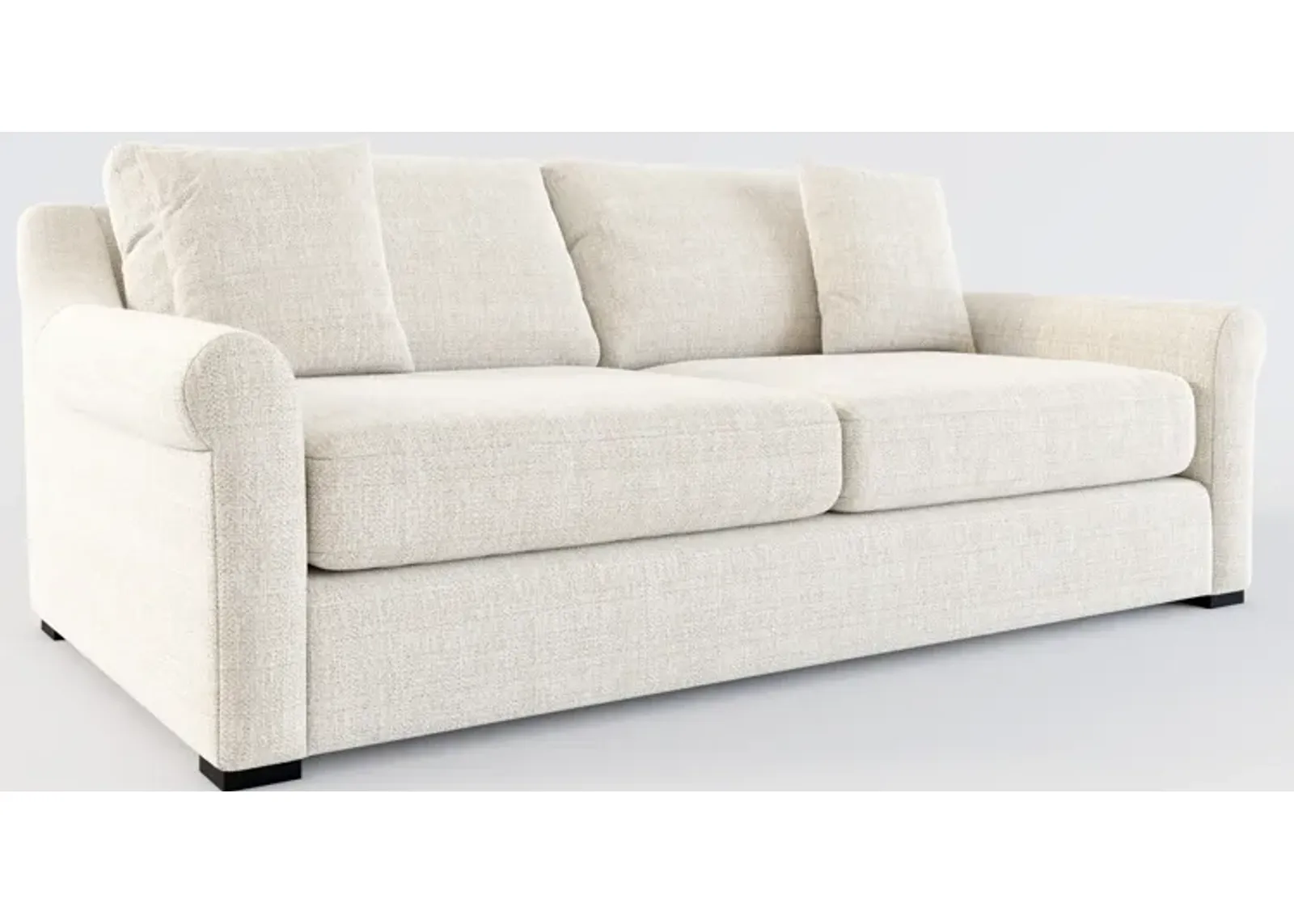 Bowery Foam Comfort 87" Sofa - Mason Porcelain