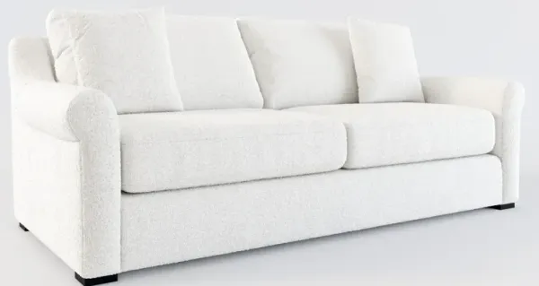 Bowery Foam Comfort 87" Sofa - Bloke Snow