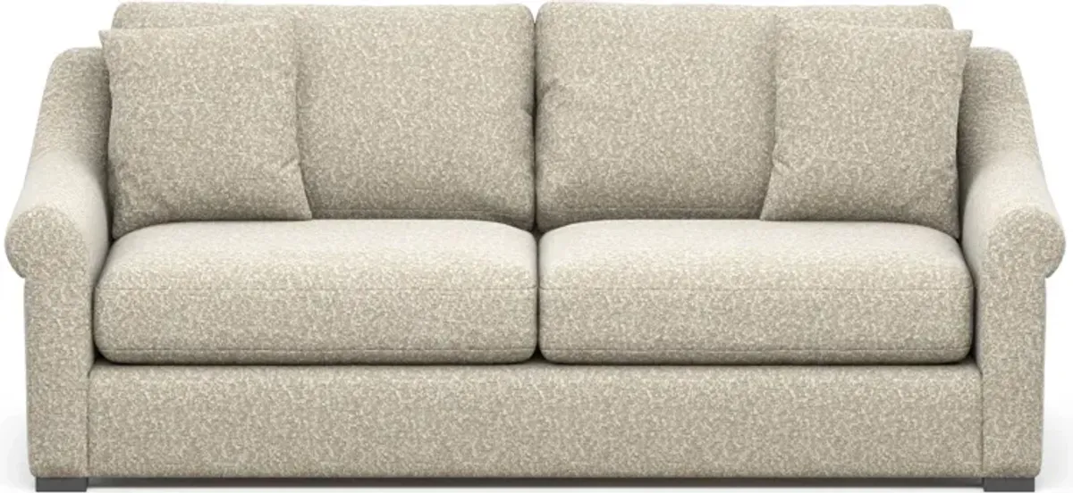 Bowery Foam Comfort 87" Sofa - Bloke Cotton