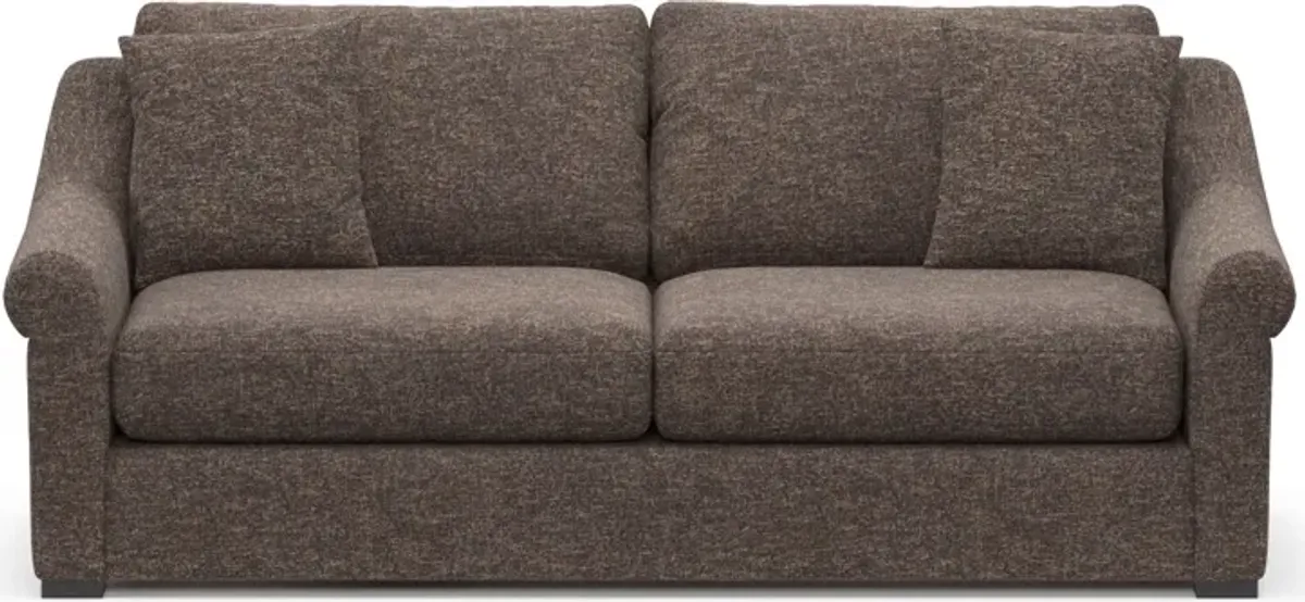 Bowery 87" Foam Comfort Sofa  - M Walnut