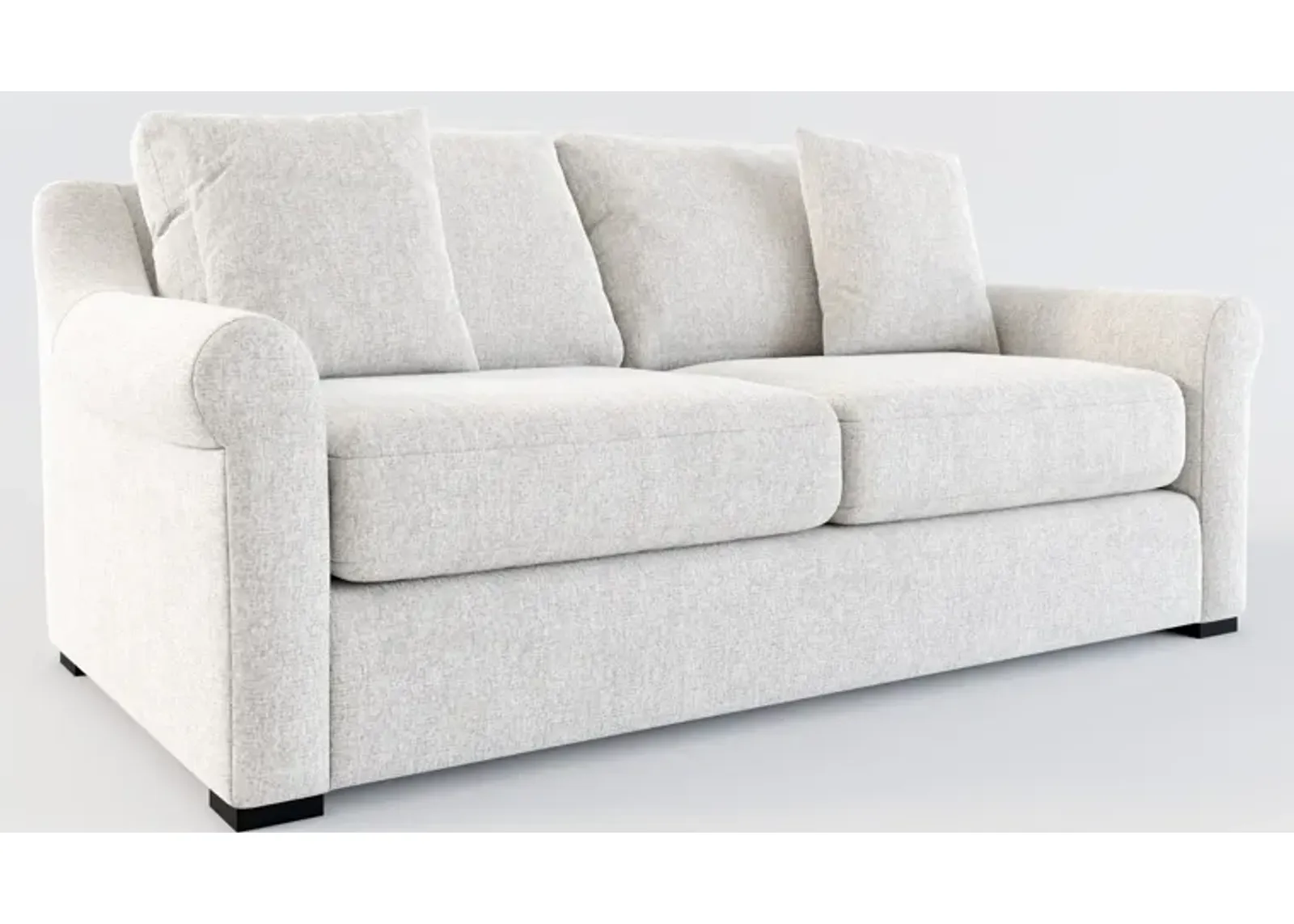 Bowery Foam Comfort 77" Sofa - Burmese Granite