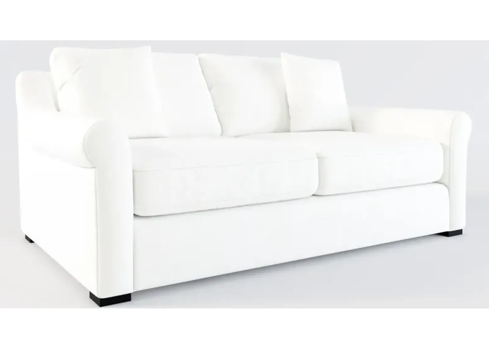 Bowery 77" Foam Comfort Sofa  - Contessa Vanilla