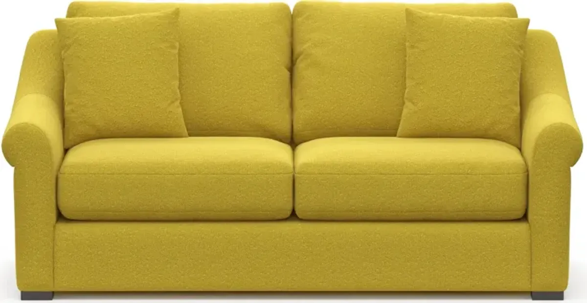 Bowery Foam Comfort 77" Sofa - Bloke Goldenrod