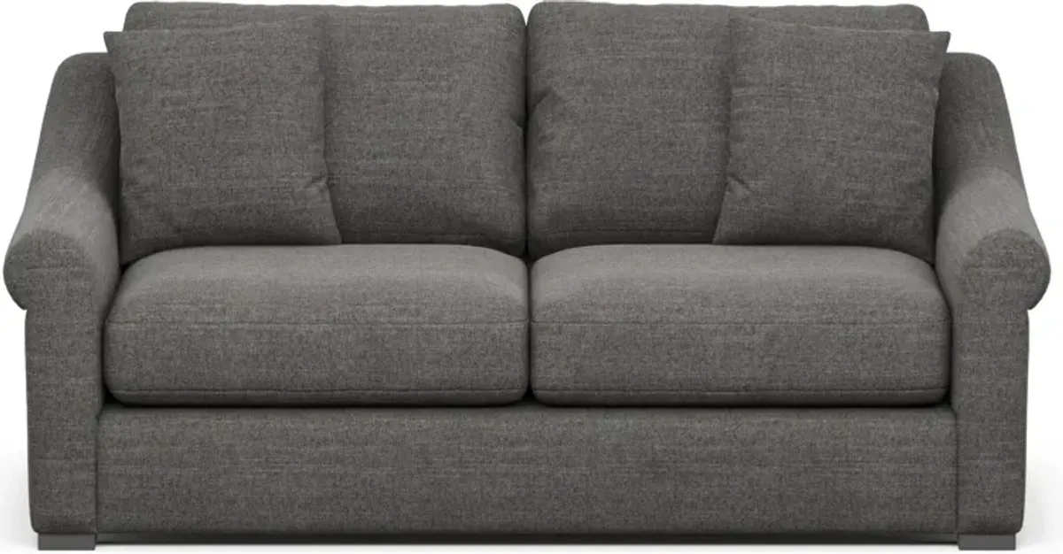 Bowery Foam Comfort 77" Sofa - Curious Charcoal