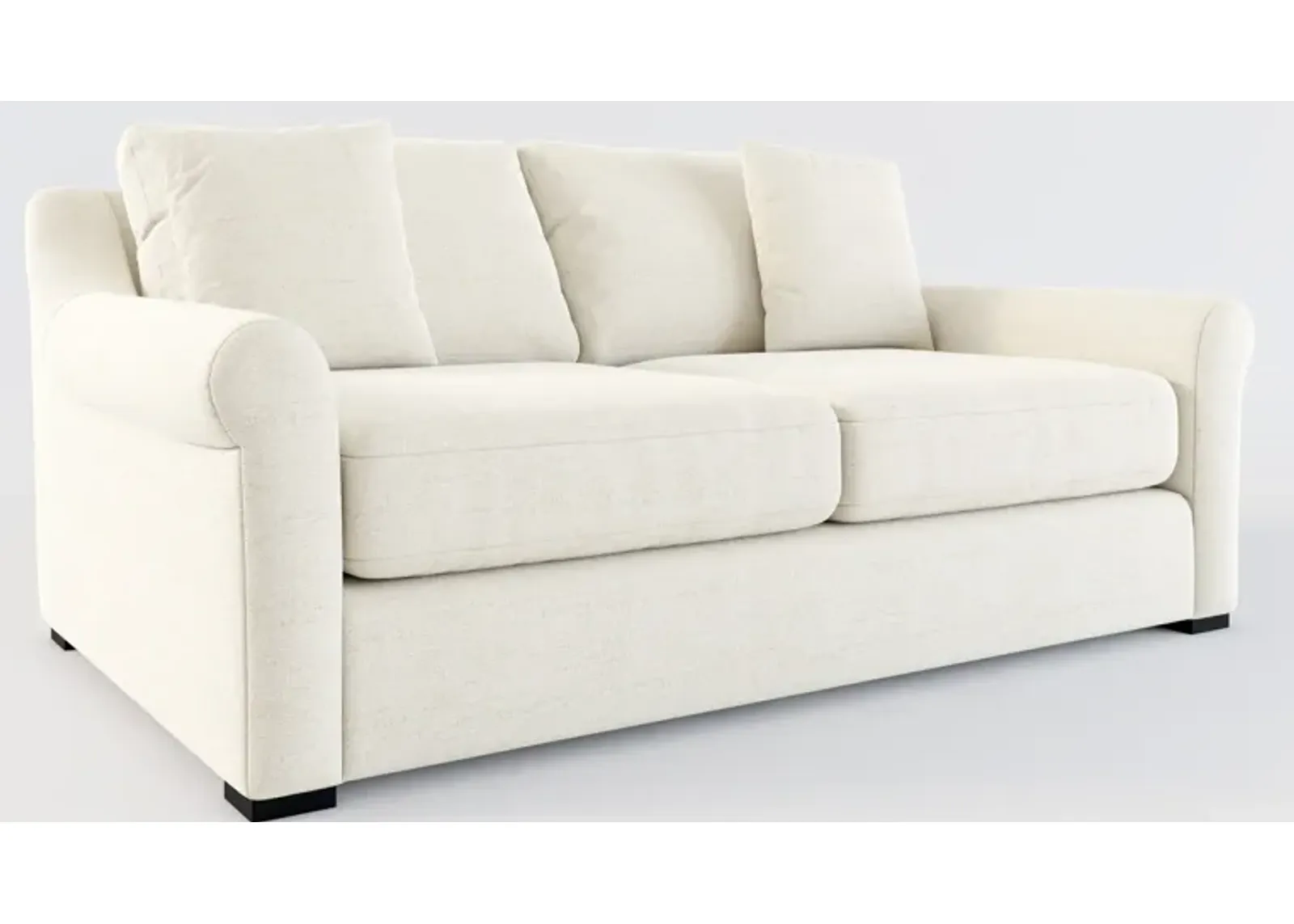 Bowery Foam Comfort 77" Sofa - Curious Pearl