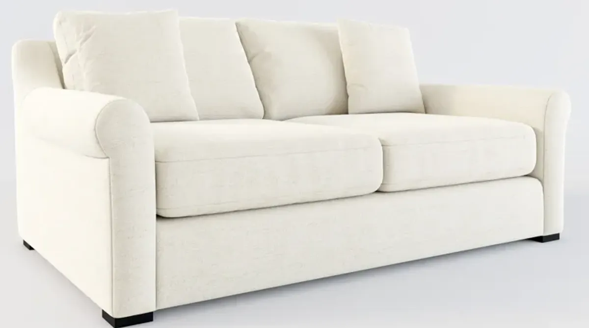 Bowery Foam Comfort 77" Sofa - Curious Pearl