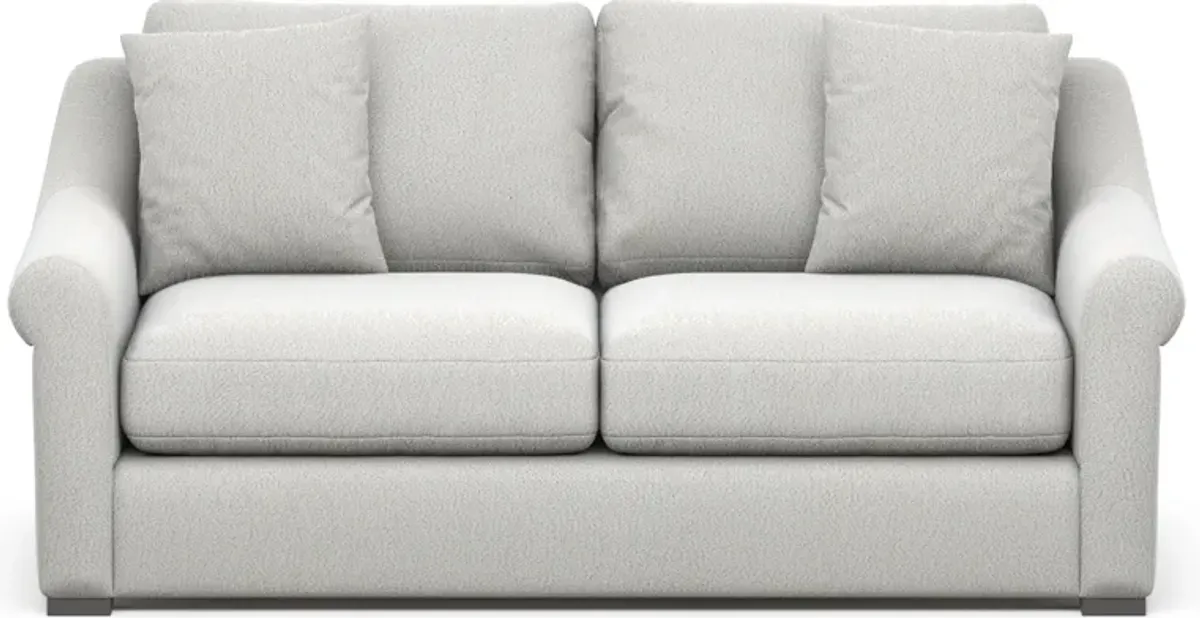 Bowery Foam Comfort 77" Sofa - Oslo Snow