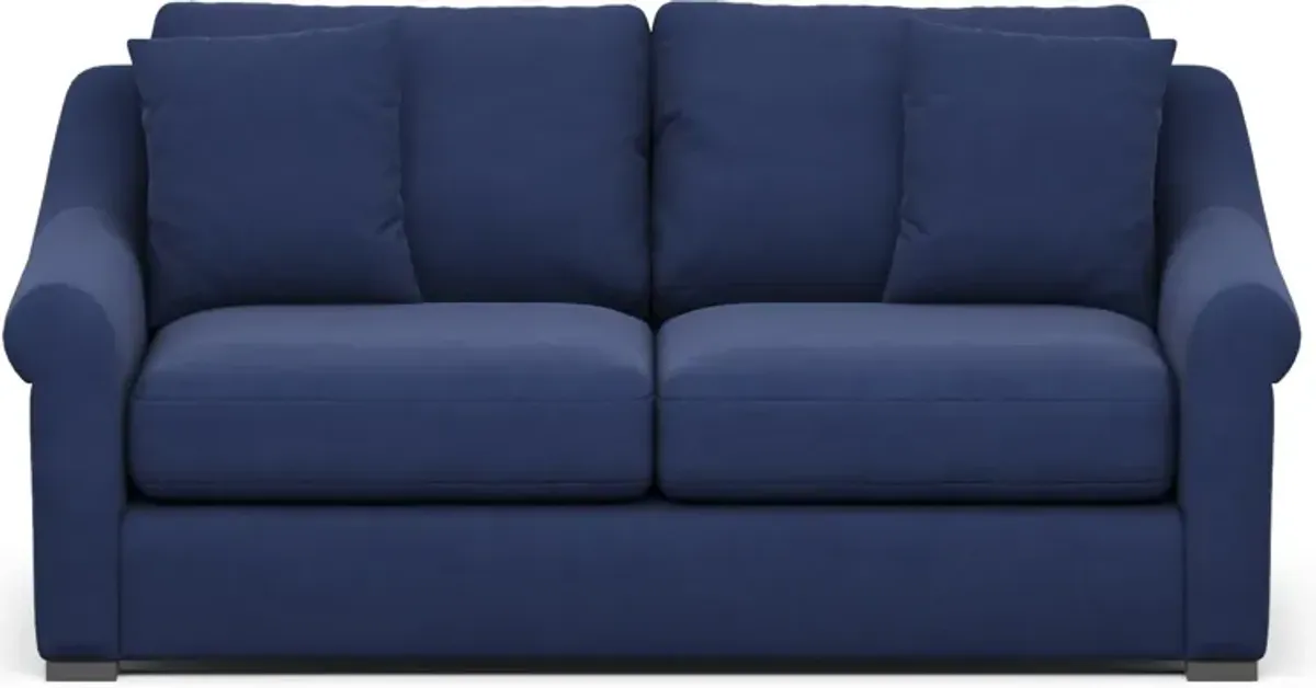 Bowery Foam Comfort 77" Sofa - Abington Indigo