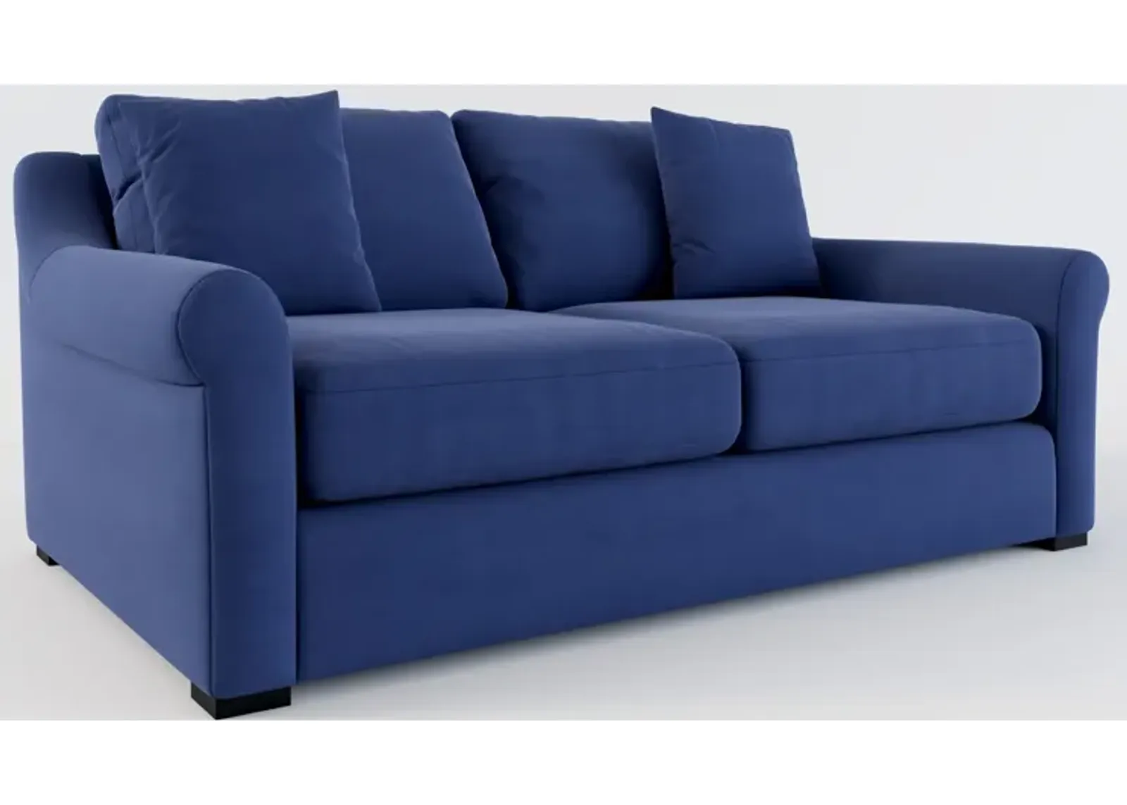 Bowery Foam Comfort 77" Sofa - Abington Indigo