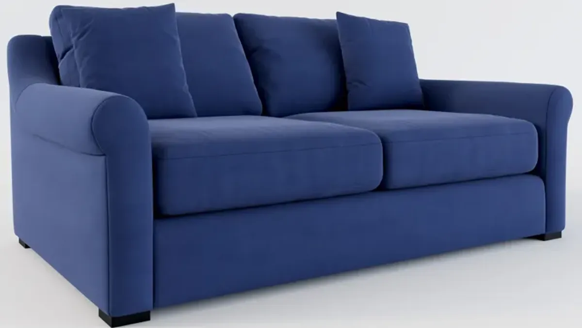 Bowery Foam Comfort 77" Sofa - Abington Indigo