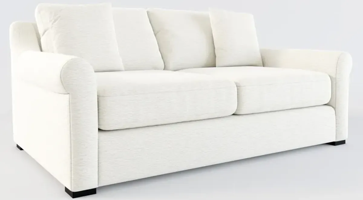 Bowery Foam Comfort 77" Sofa - Living Large White