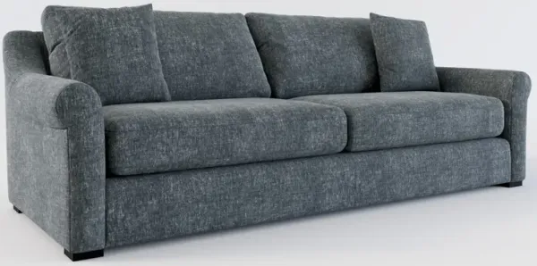 Bowery Foam Comfort 97" Sofa - Contessa Shadow