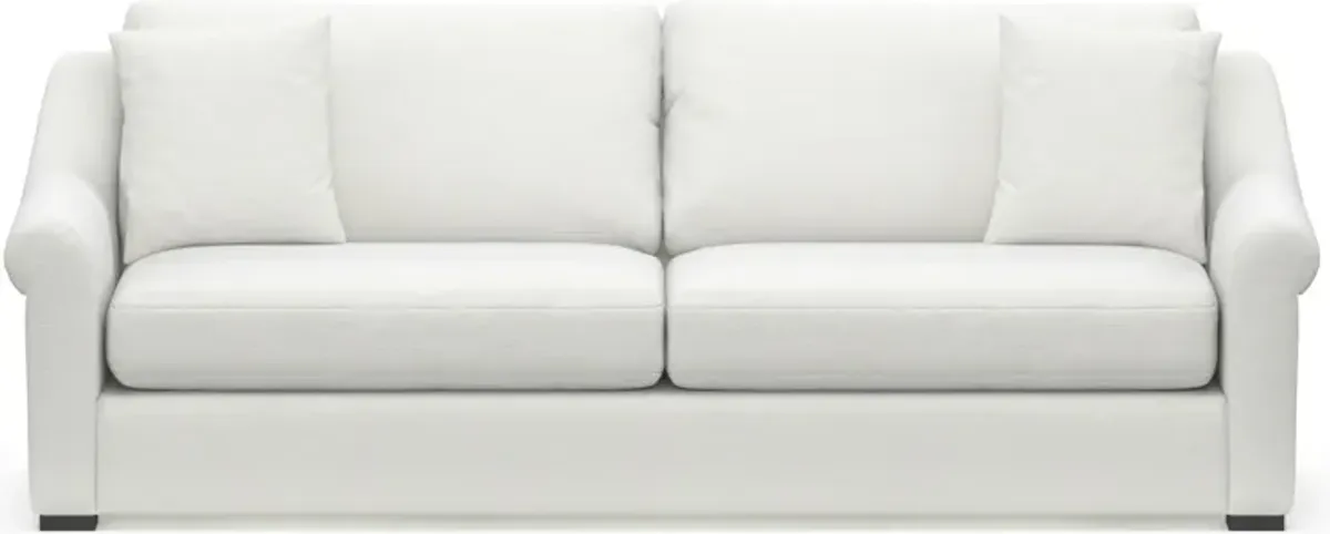 Bowery 97" Foam Comfort Sofa  - Contessa Vanilla