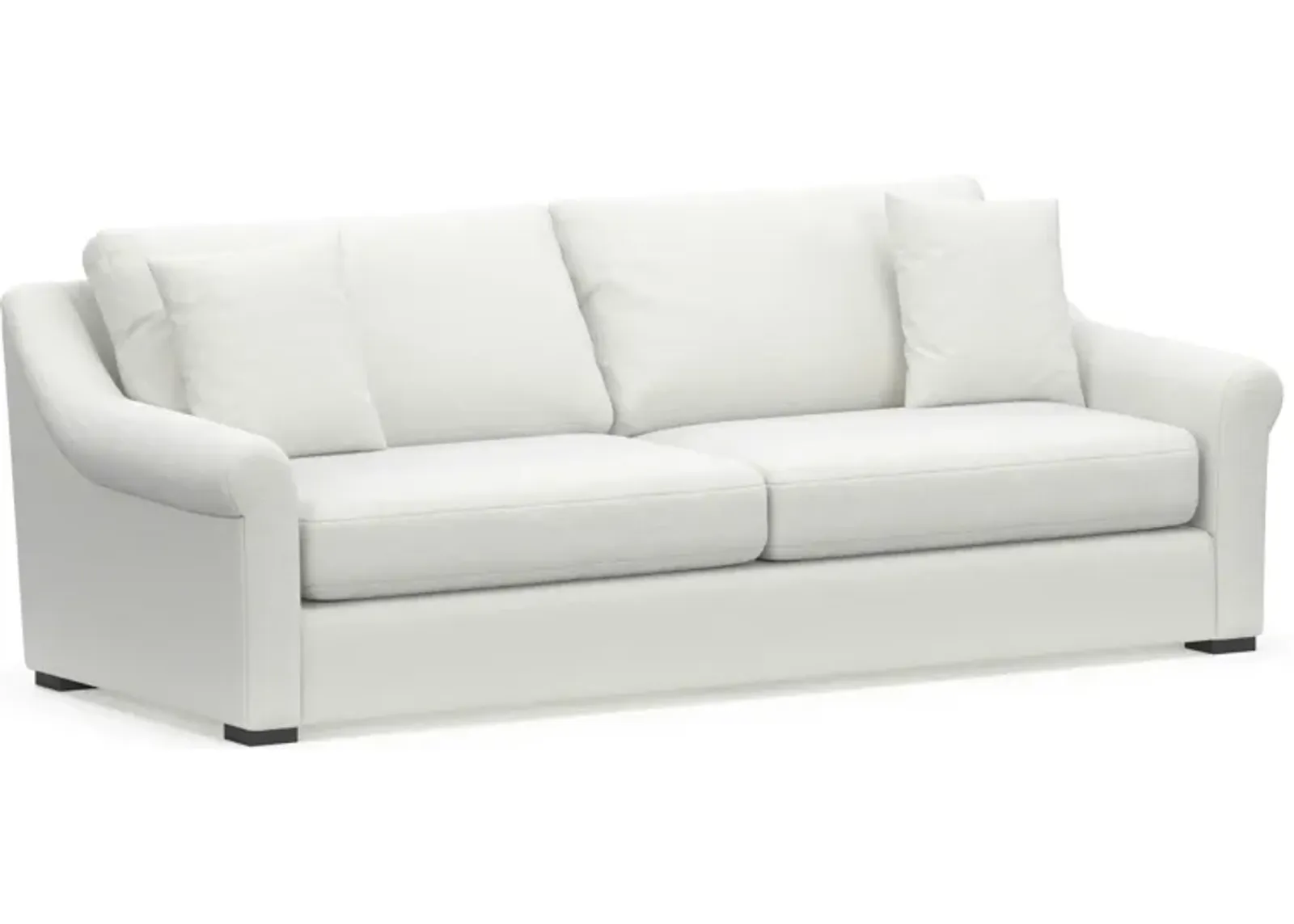 Bowery 97" Foam Comfort Sofa  - Contessa Vanilla