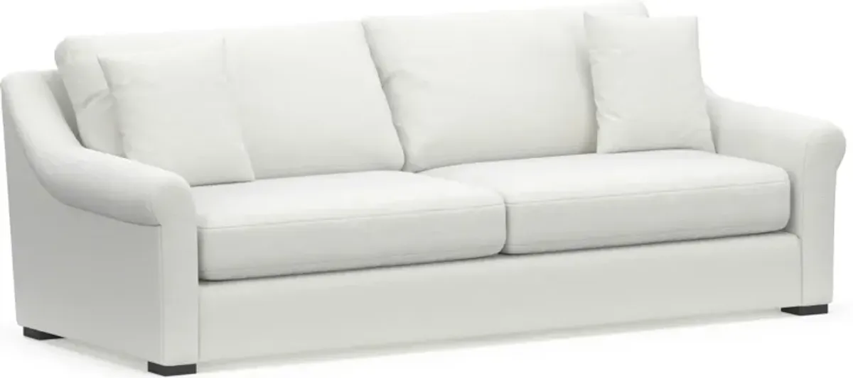 Bowery 97" Foam Comfort Sofa  - Contessa Vanilla