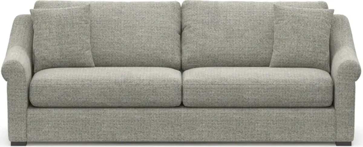 Bowery Foam Comfort 97" Sofa - Pandora Pepper