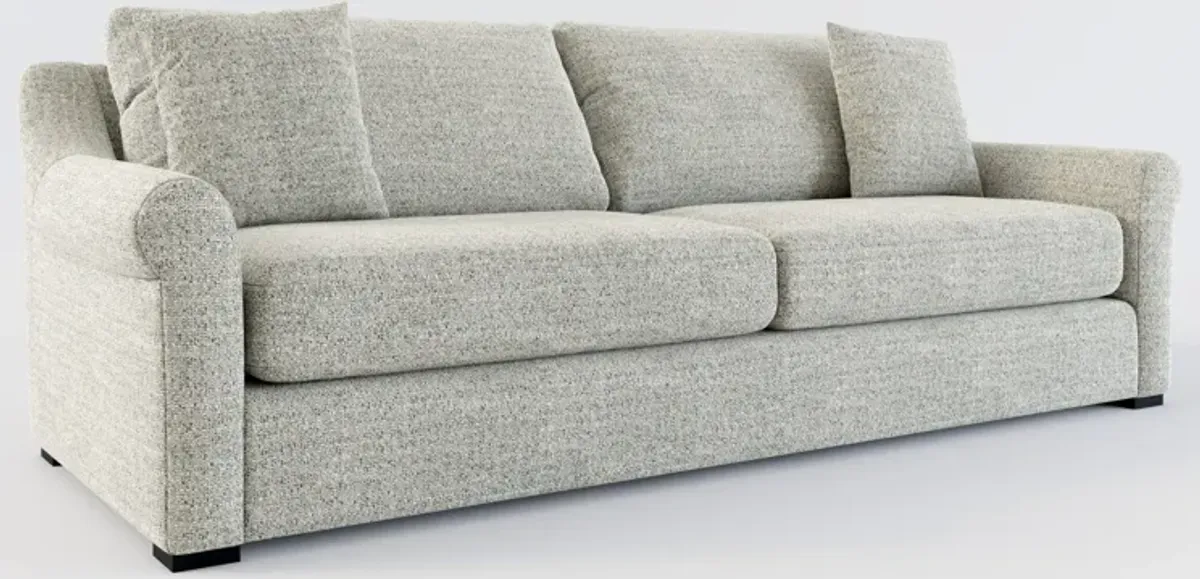 Bowery Foam Comfort 97" Sofa - Pandora Pepper