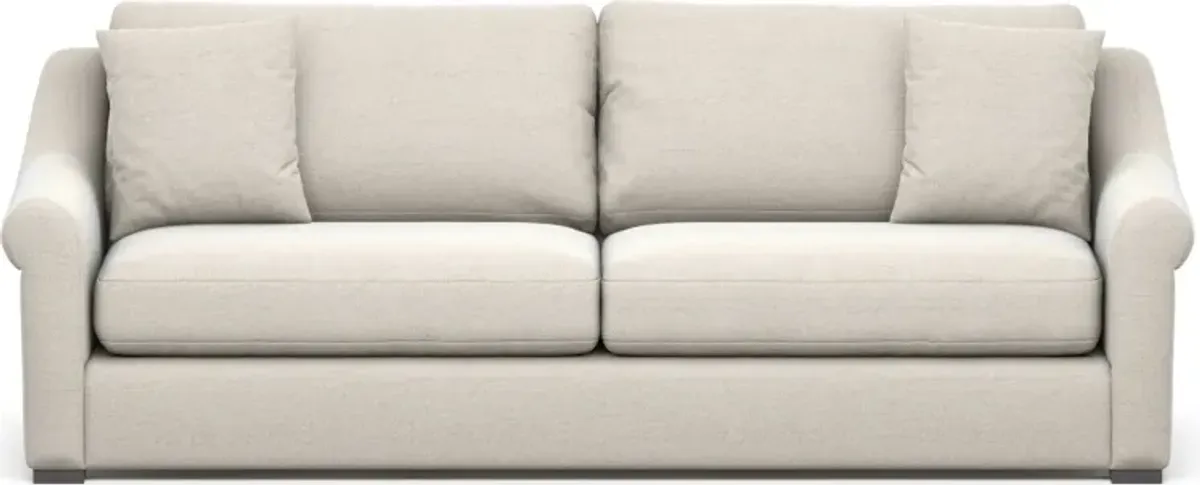 Bowery Foam Comfort 97" Sofa - Curious Pearl