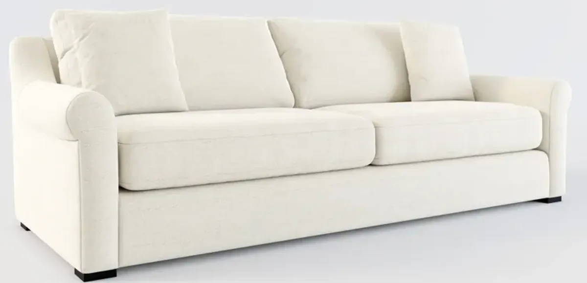 Bowery Foam Comfort 97" Sofa - Curious Pearl