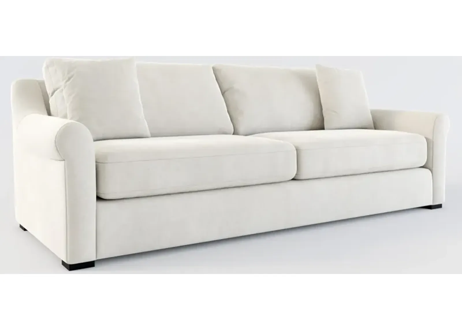 Bowery Foam Comfort 97" Sofa - Laurent Beach