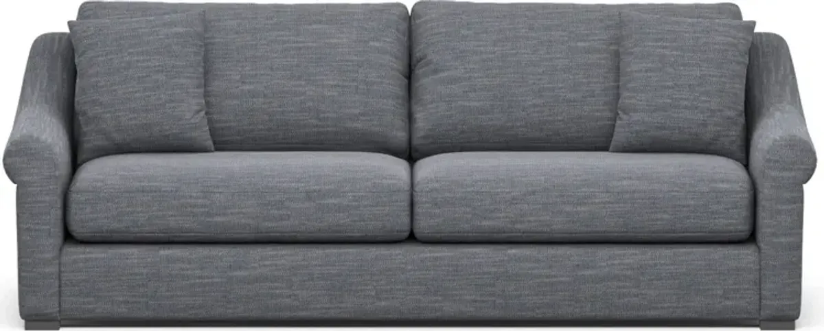 Bowery Foam Comfort 97" Sofa - Dudley Indigo