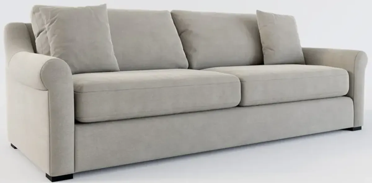 Bowery Foam Comfort 97" Sofa - Abington Fog