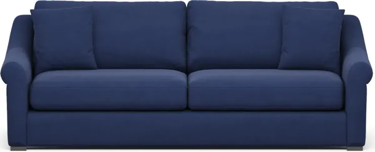 Bowery Foam Comfort 97" Sofa - Abington Indigo