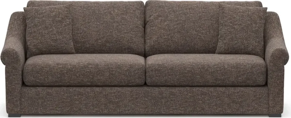 Bowery 97" Foam Comfort Sofa  - M Walnut