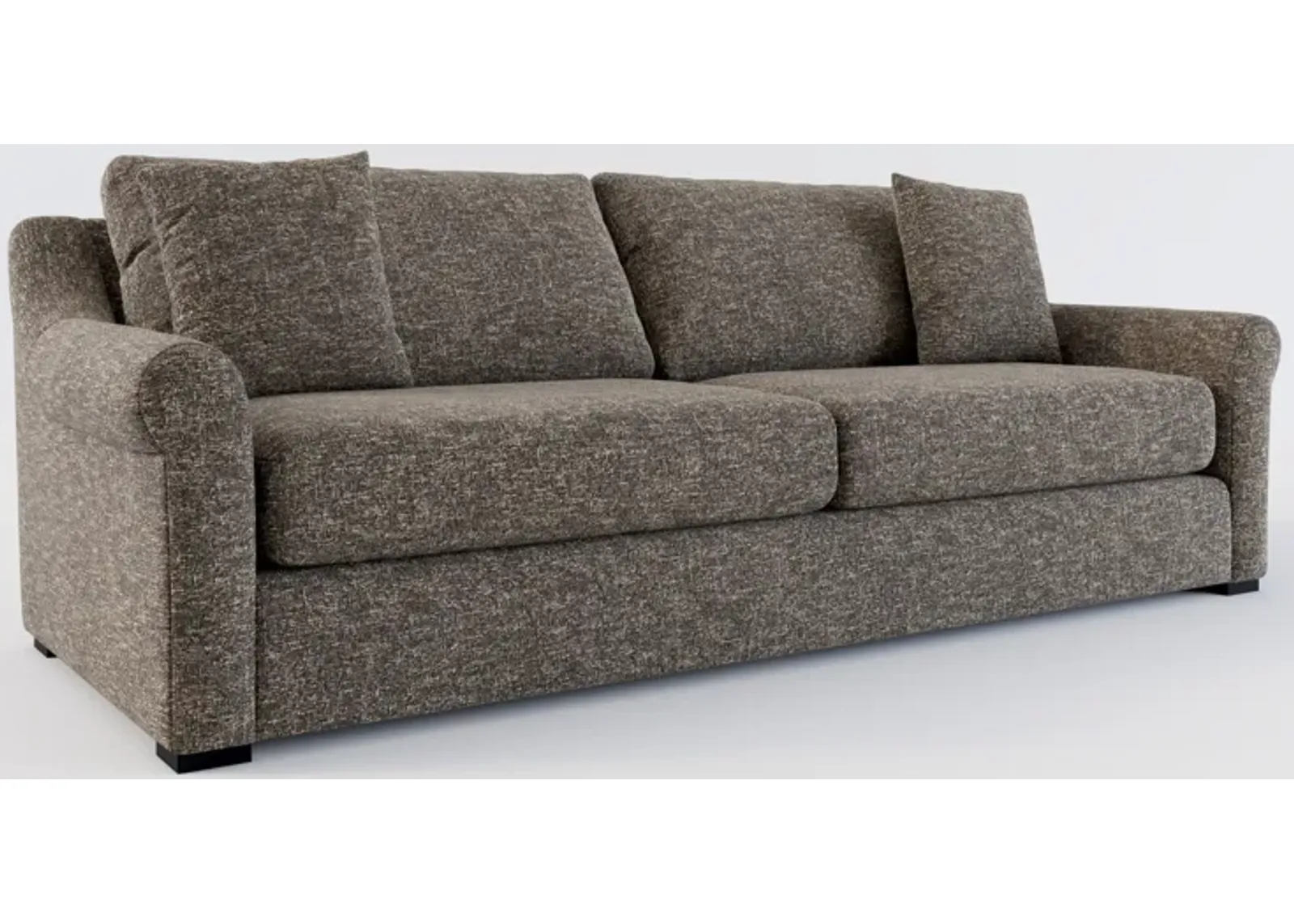 Bowery 97" Foam Comfort Sofa  - M Walnut