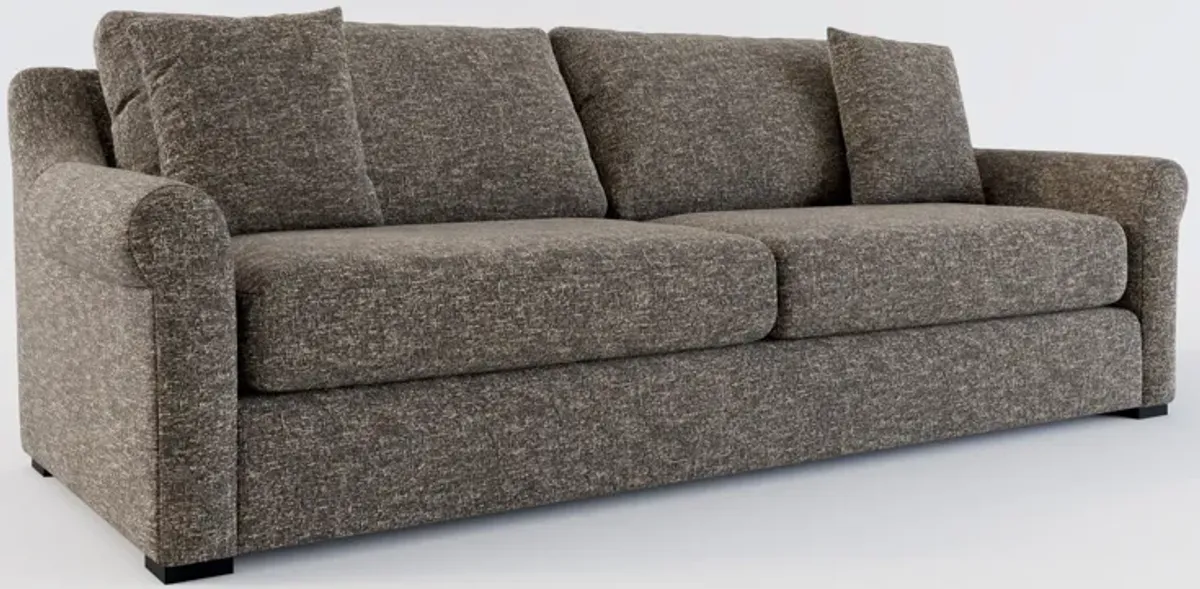 Bowery 97" Foam Comfort Sofa  - M Walnut