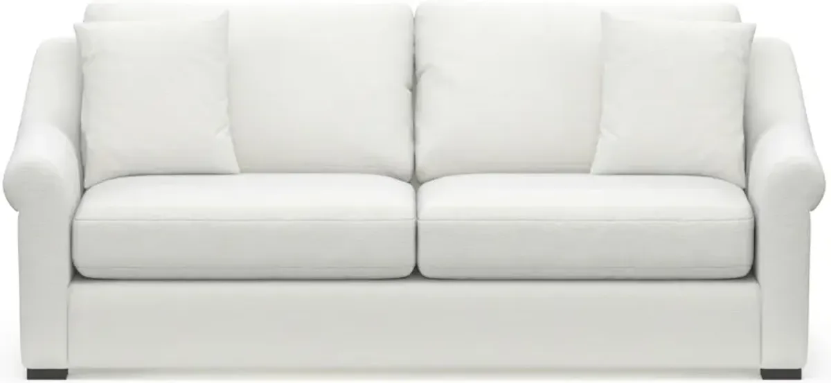 Bowery 87" Foam Comfort Sofa  - Contessa Vanilla