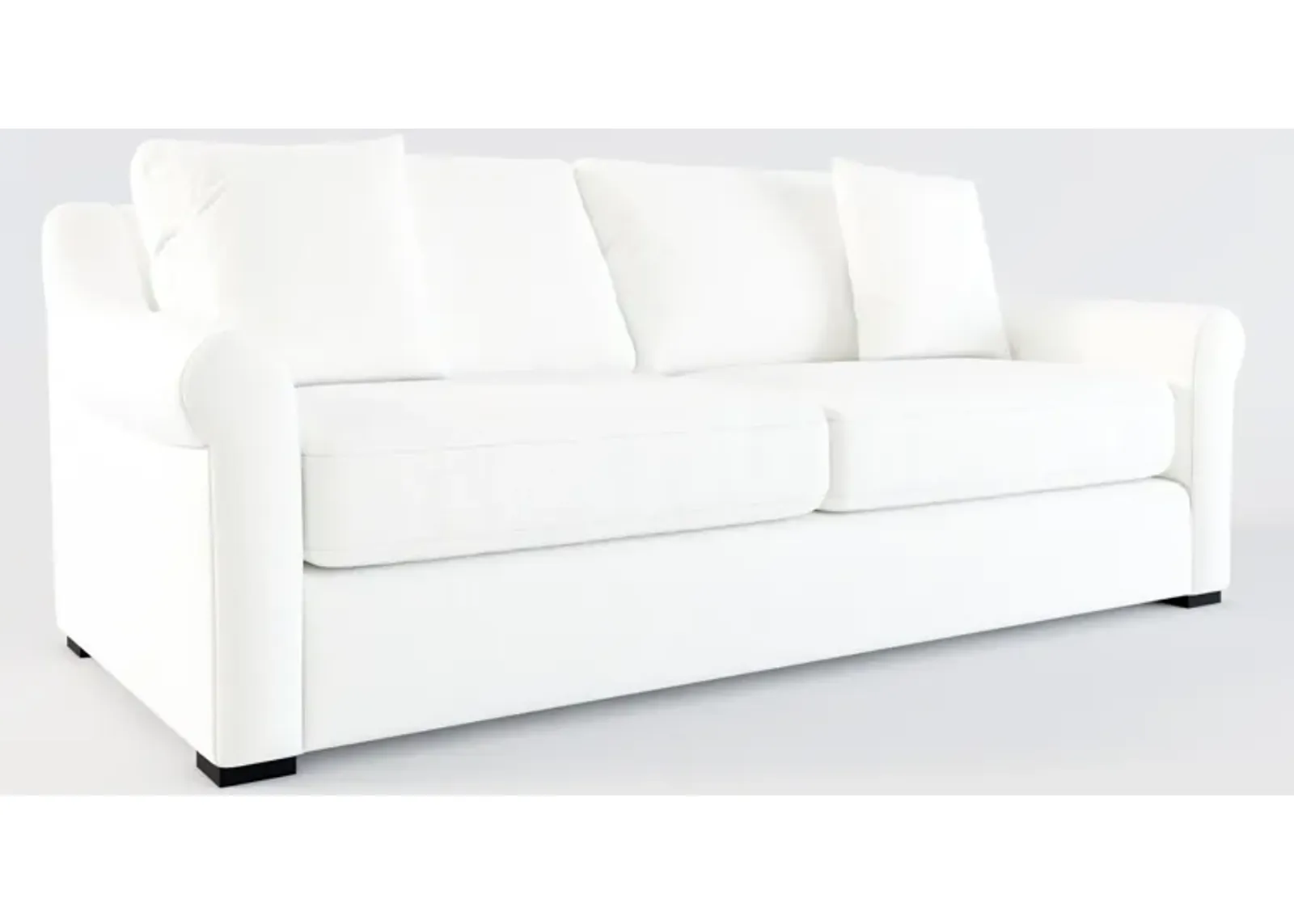 Bowery 87" Foam Comfort Sofa  - Contessa Vanilla