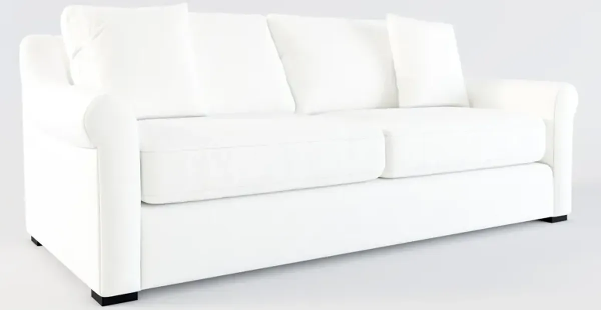 Bowery 87" Foam Comfort Sofa  - Contessa Vanilla