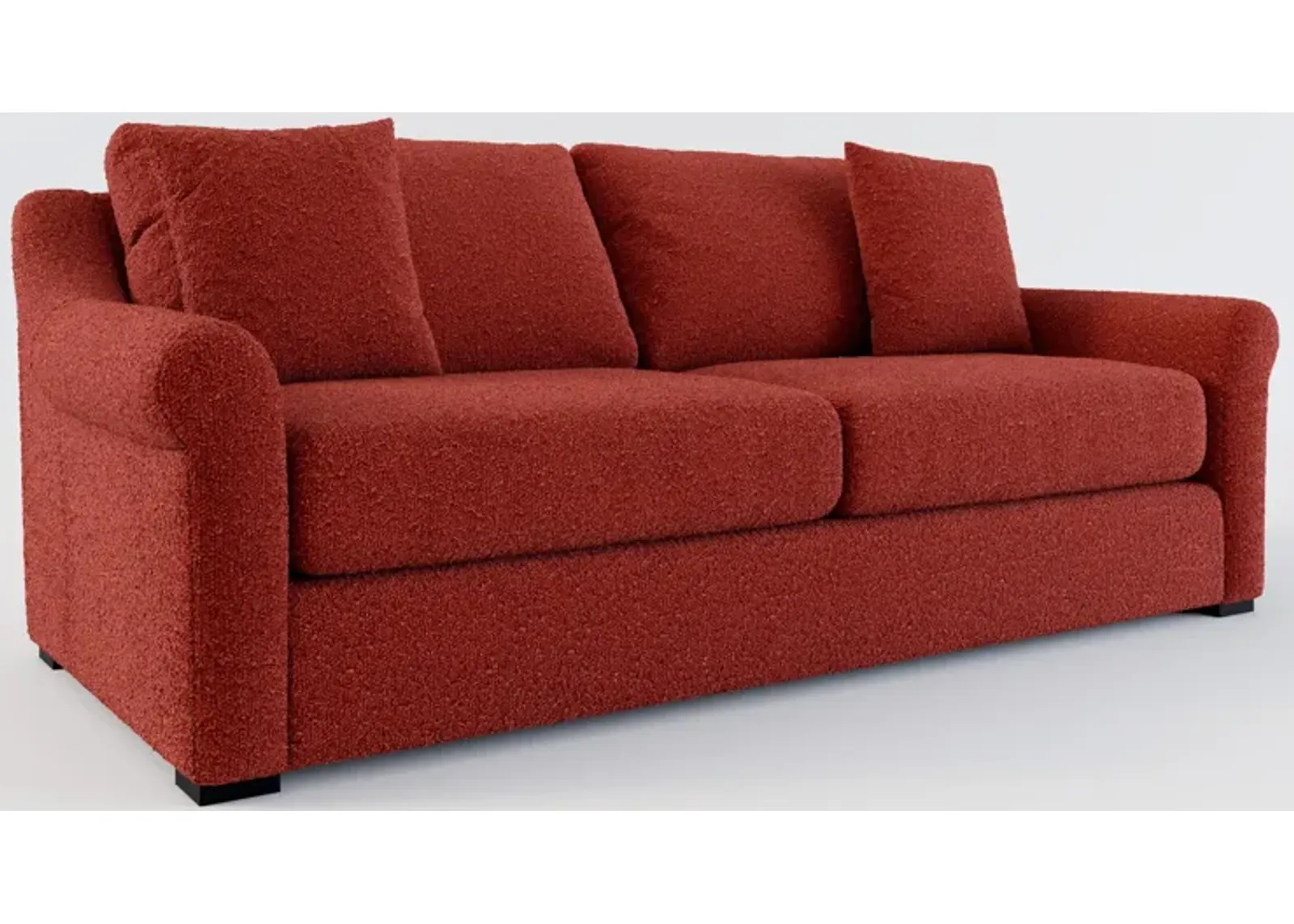 Bowery Foam Comfort 87" Sofa - Bloke Brick