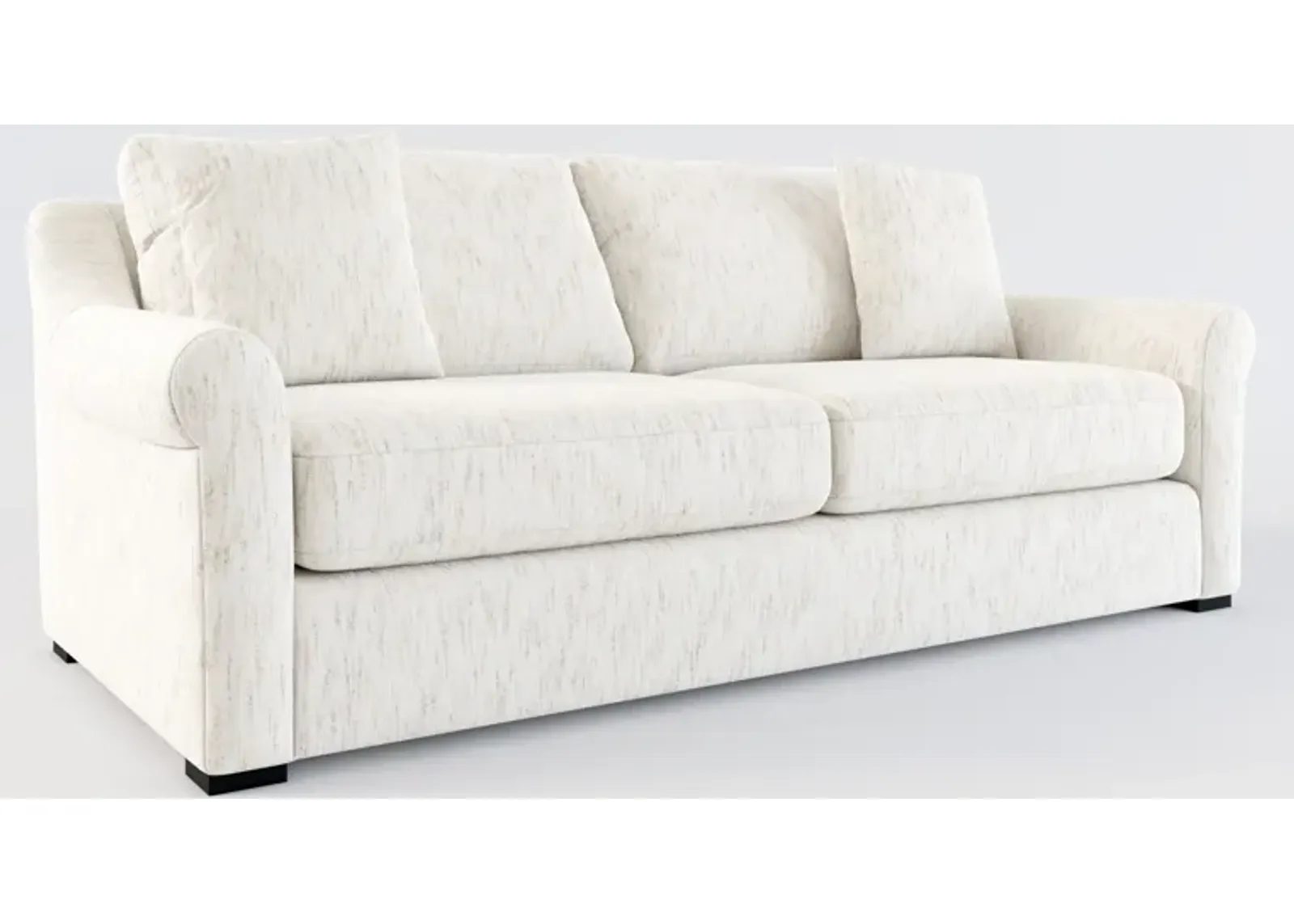 Bowery Foam Comfort 87" 20"D Sofa - P.T. Cream