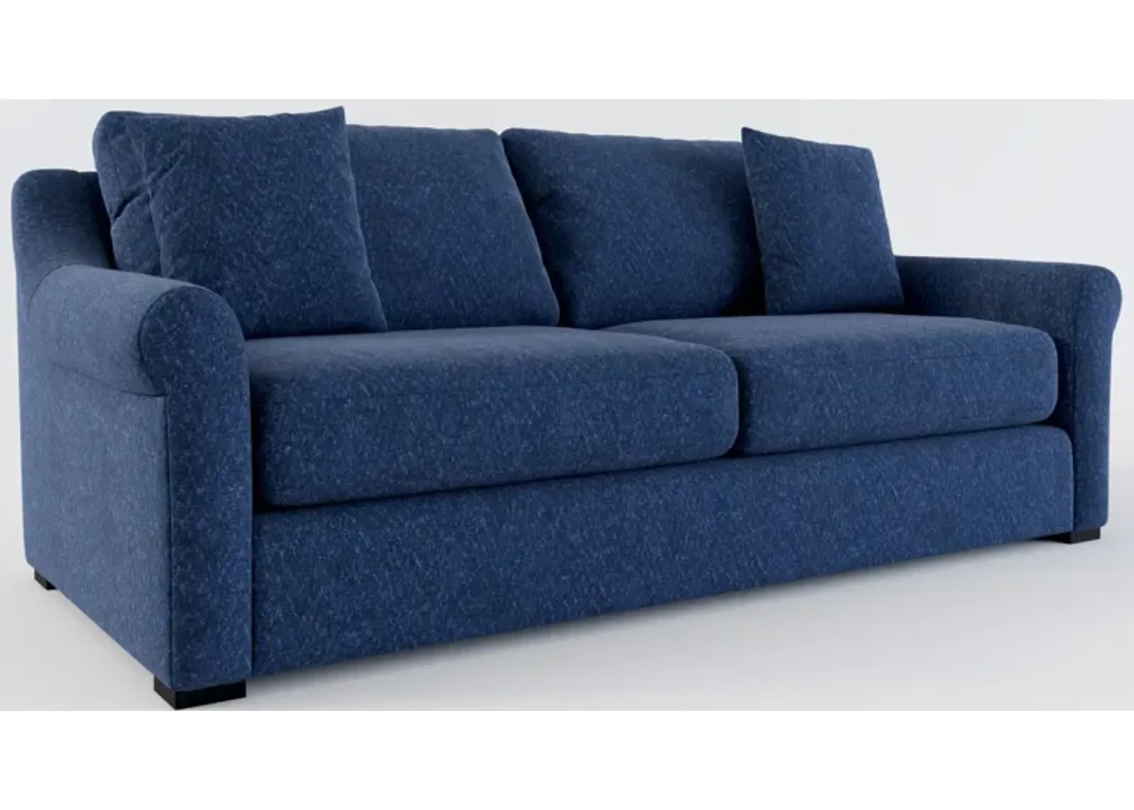 Bowery Foam Comfort 87" Sofa - Oslo Navy