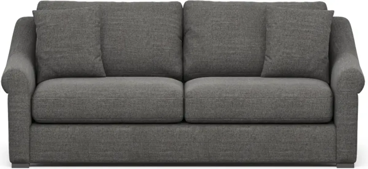 Bowery Foam Comfort 87" Sofa - Curious Charcoal