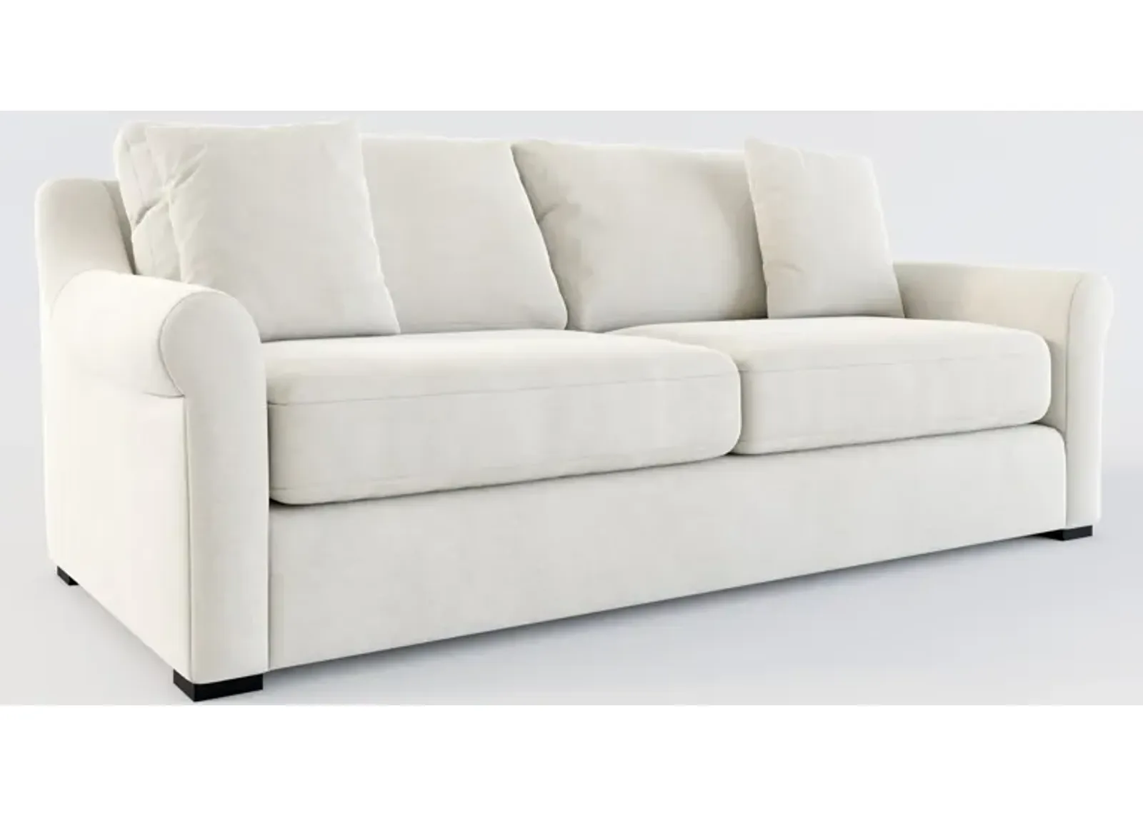 Bowery Foam Comfort 87" Sofa - Laurent Beach