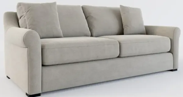 Bowery Foam Comfort 87" Sofa - Abington Fog